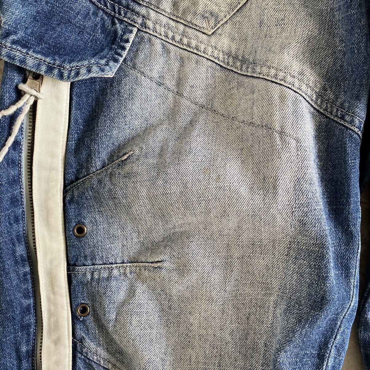 Jet Lag Vintage Jet Lag Washed Blue Baggy Cargo Jeans Size US 30 / EU 46 - 13 Thumbnail