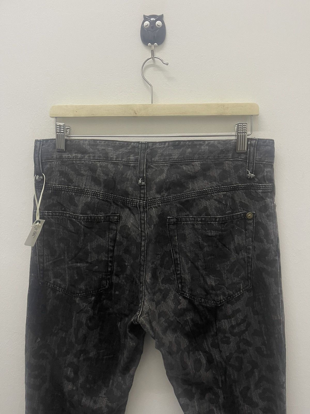 Fad Three Rare Vintage FAD 3 Collaboration Japan Leopard Full All Over Size US 32 / EU 48 - 3 Thumbnail