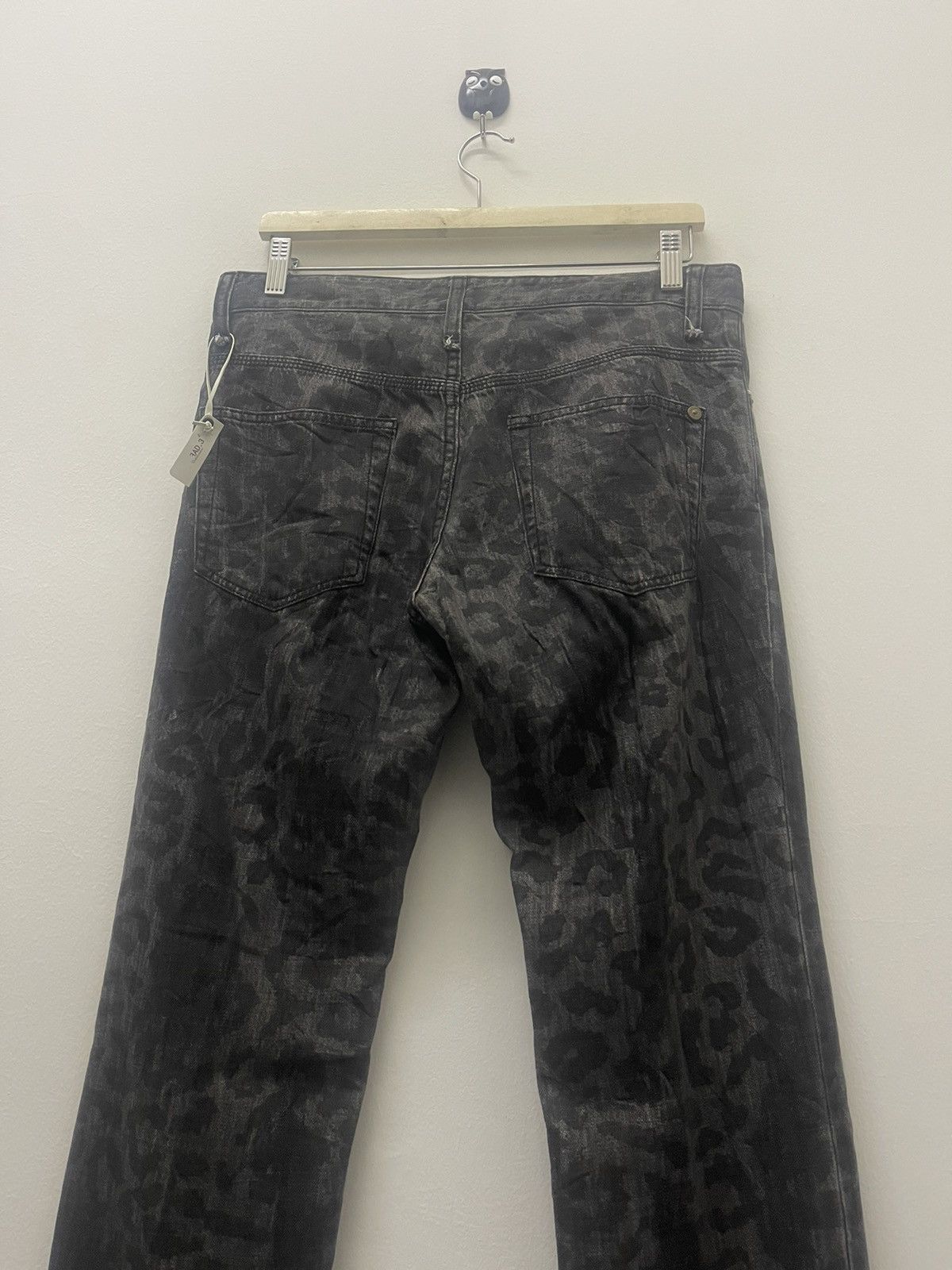 Fad Three Rare Vintage FAD 3 Collaboration Japan Leopard Full All Over Size US 32 / EU 48 - 2 Thumbnail