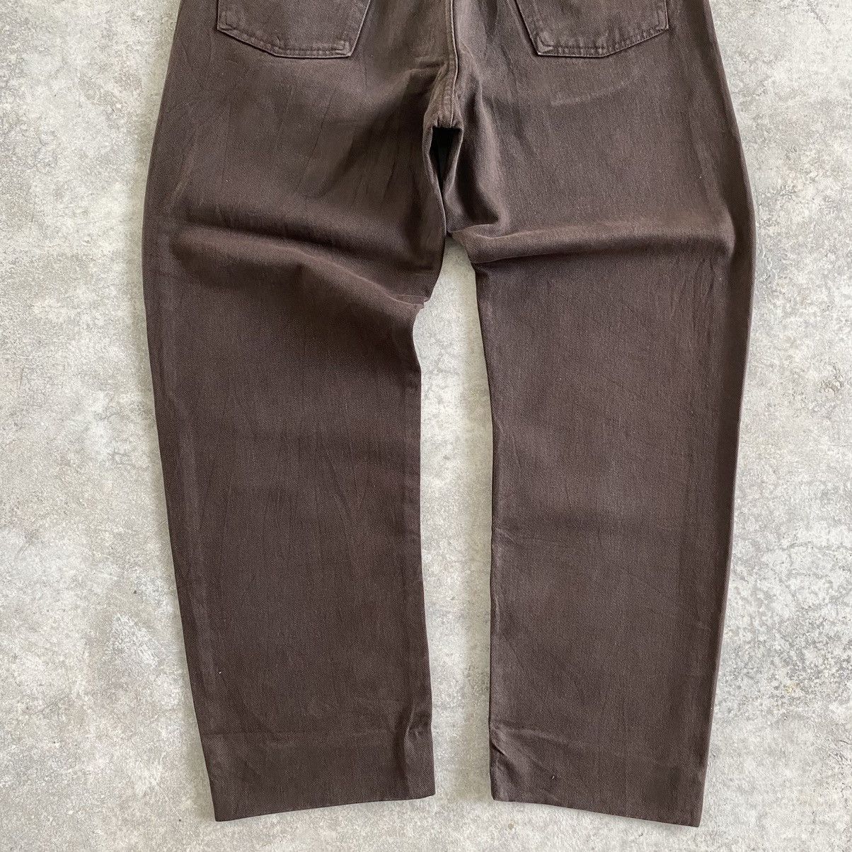 Avirex Vintage Avirex Brown Wide Baggy Denim Jeans Size US 35 - 13 Thumbnail