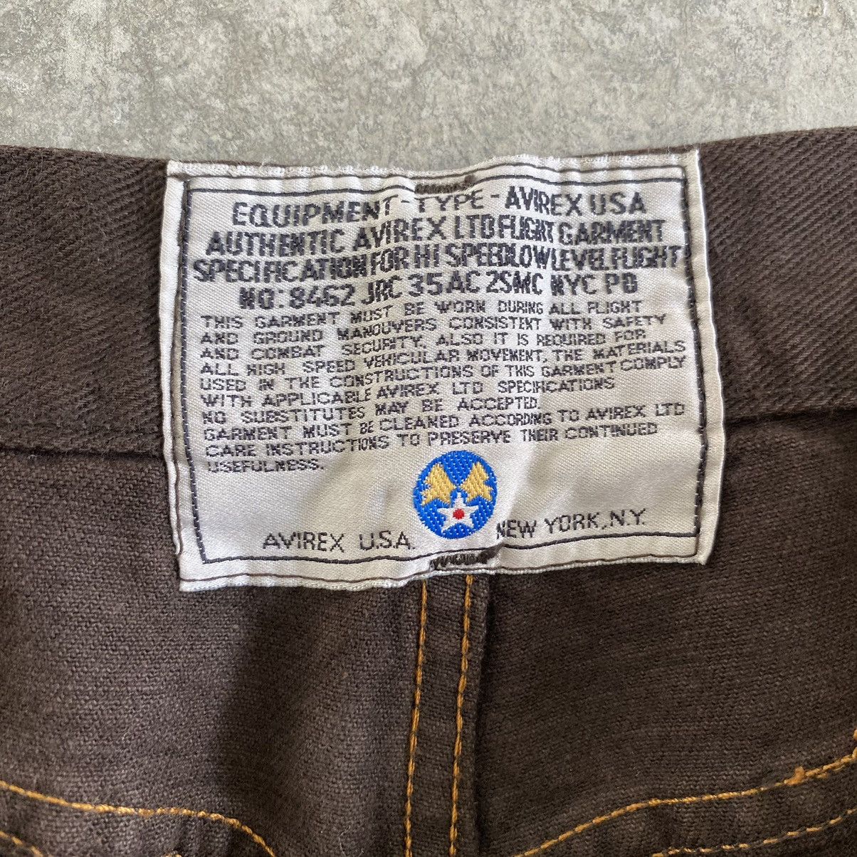 Avirex Vintage Avirex Brown Wide Baggy Denim Jeans Size US 35 - 21 Thumbnail