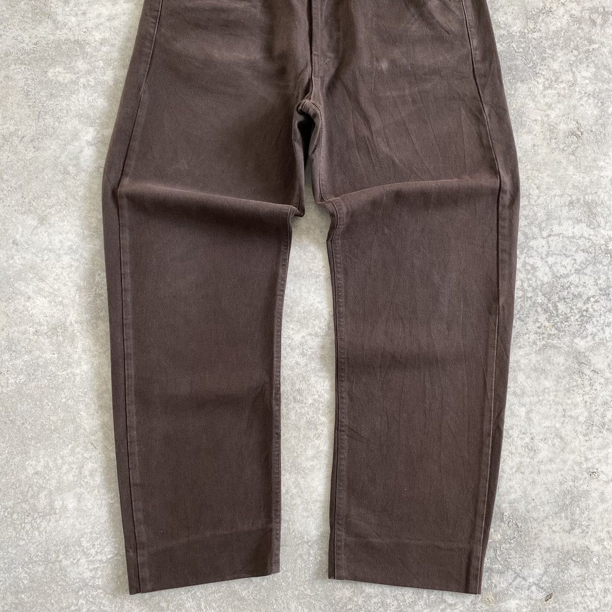 Avirex Vintage Avirex Brown Wide Baggy Denim Jeans Size US 35 - 4 Thumbnail