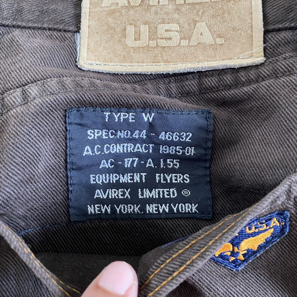 Avirex Vintage Avirex Brown Wide Baggy Denim Jeans Size US 35 - 18 Thumbnail