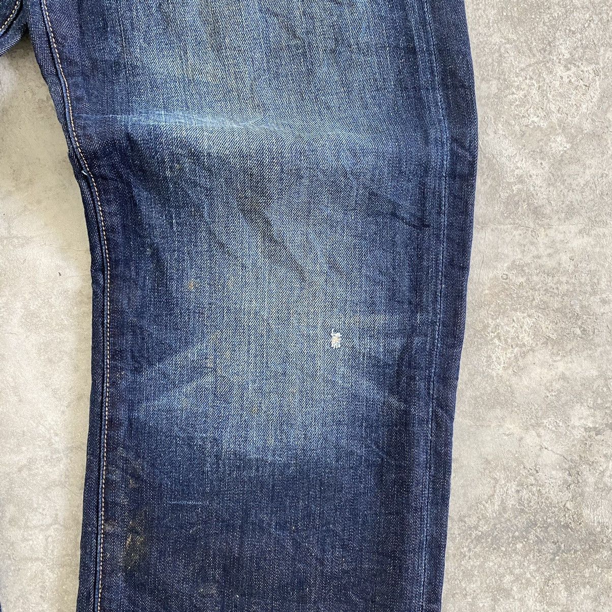 Ed Hardy Ed Hardy by Cristian Audigier Embroidery Baggy Denim Jeans Size US 34 / EU 50 - 10 Thumbnail