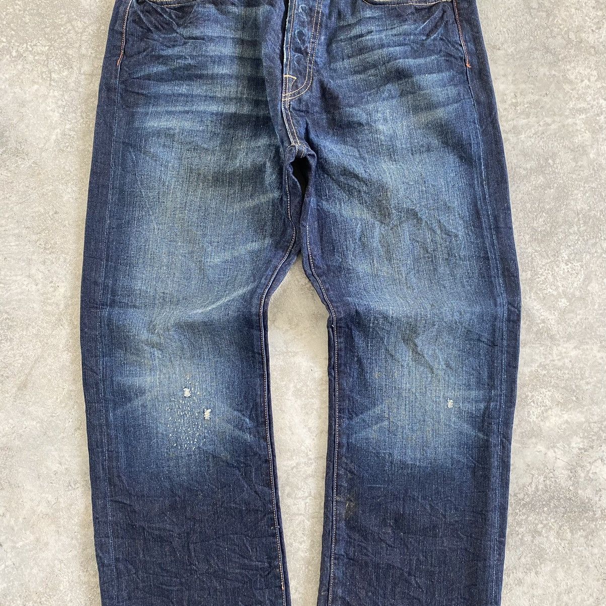 Ed Hardy Ed Hardy by Cristian Audigier Embroidery Baggy Denim Jeans Size US 34 / EU 50 - 7 Thumbnail