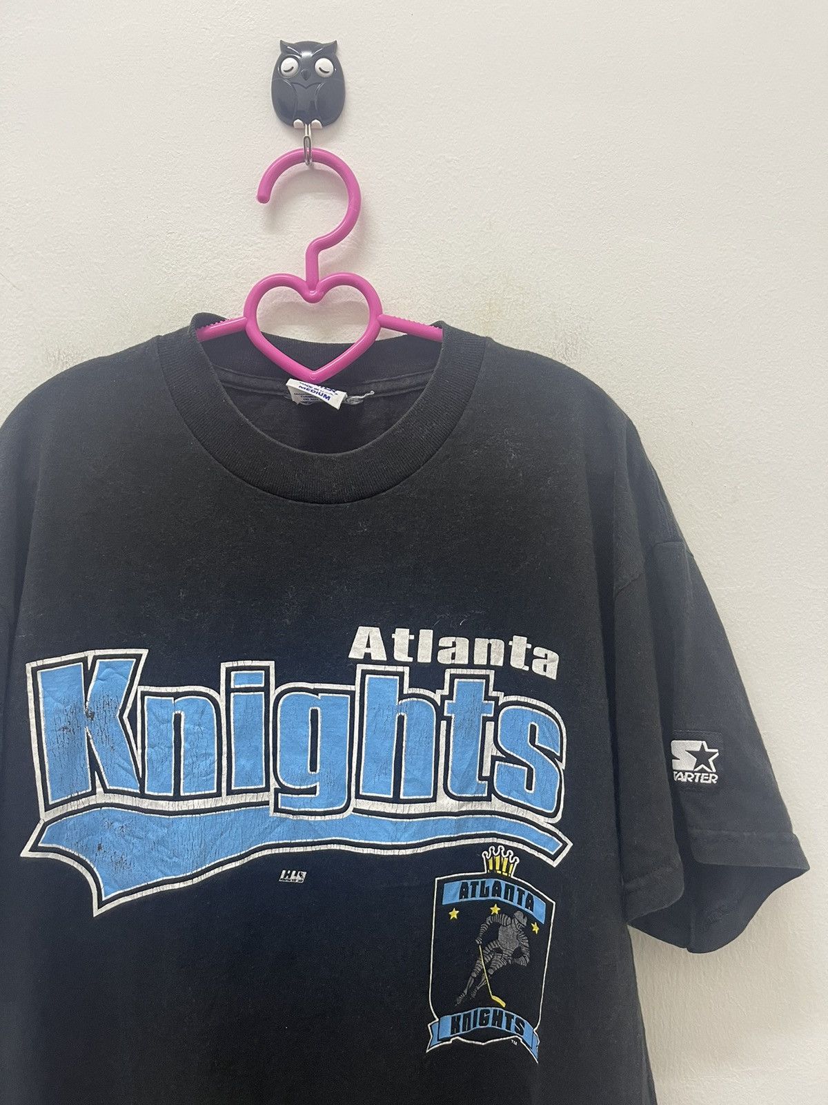 Starter Rare 90s Vintage STARTER X ATLANTA KNIGHTS Ice Hockey Team Size US M / EU 48-50 / 2 - 2 Thumbnail