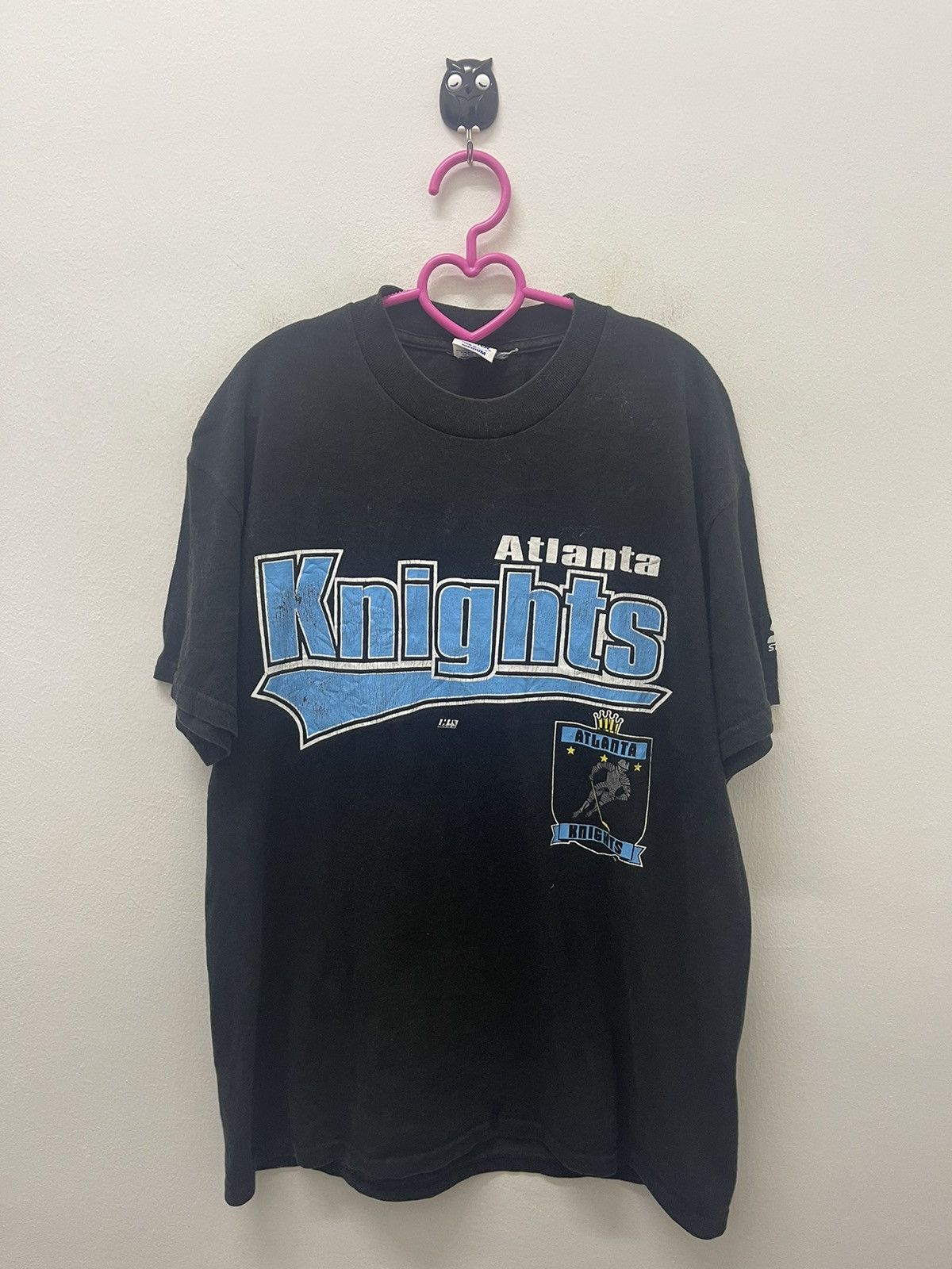 Starter Rare 90s Vintage STARTER X ATLANTA KNIGHTS Ice Hockey Team Size US M / EU 48-50 / 2 - 1 Thumbnail