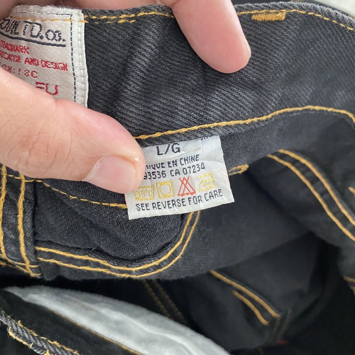 Ecko Unltd. Vintage ECKO UNILTD Carpenter Baggy Work Denim Size US 34 / EU 50 - 24 Thumbnail