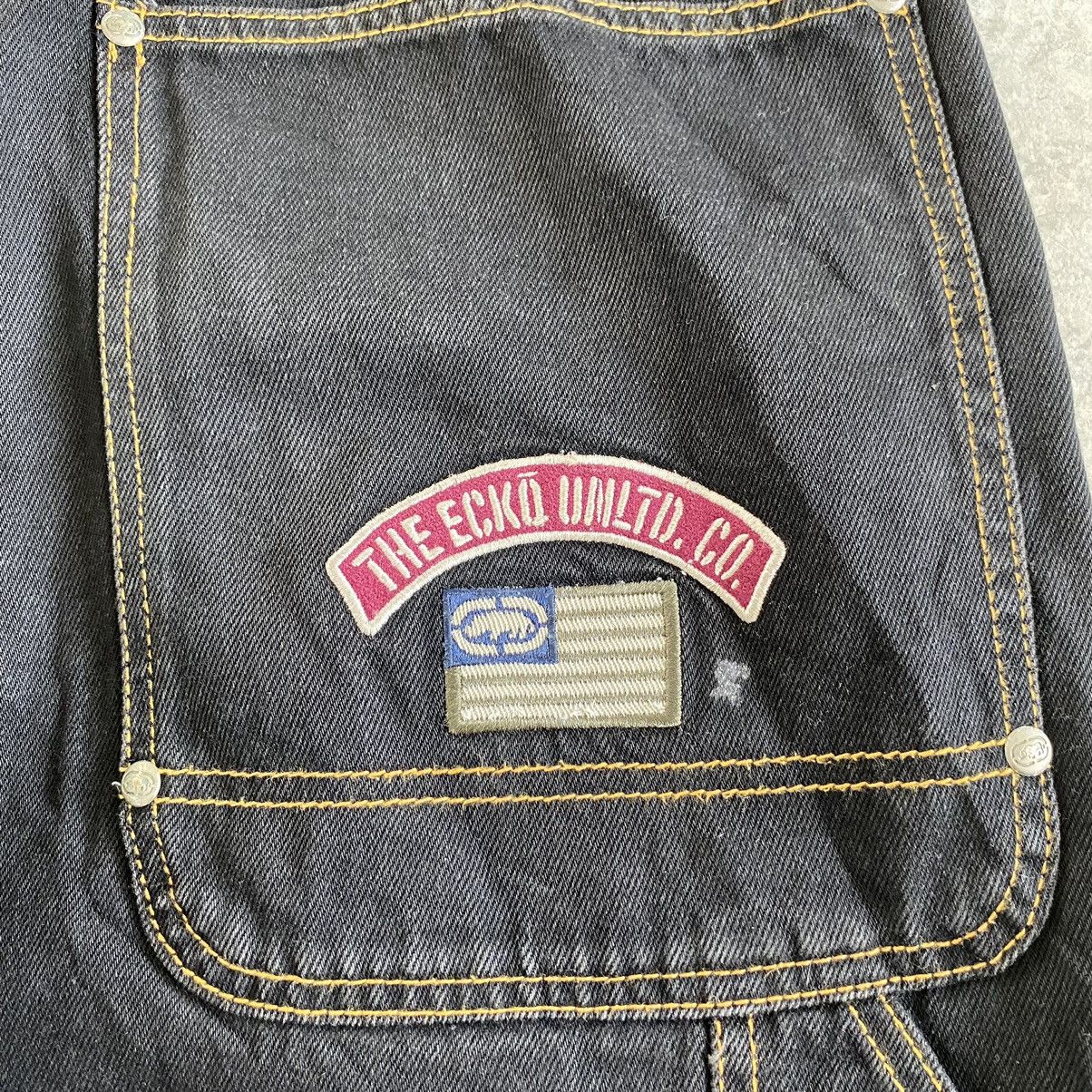 Ecko Unltd. Vintage ECKO UNILTD Carpenter Baggy Work Denim Size US 34 / EU 50 - 21 Thumbnail