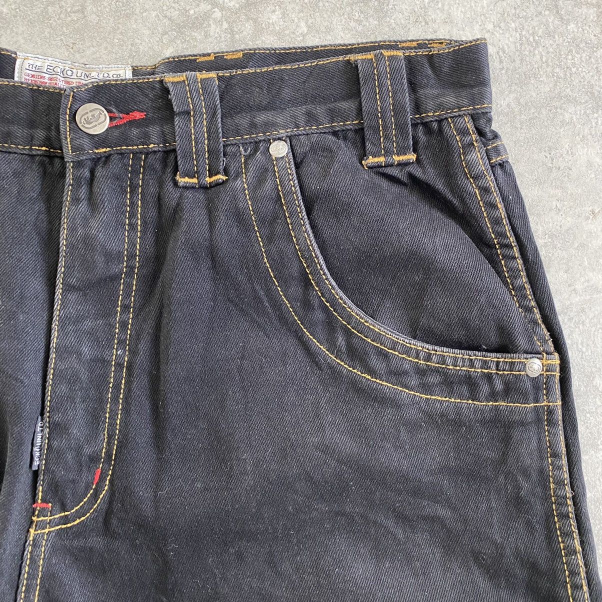 Ecko Unltd. Vintage ECKO UNILTD Carpenter Baggy Work Denim Size US 34 / EU 50 - 9 Thumbnail