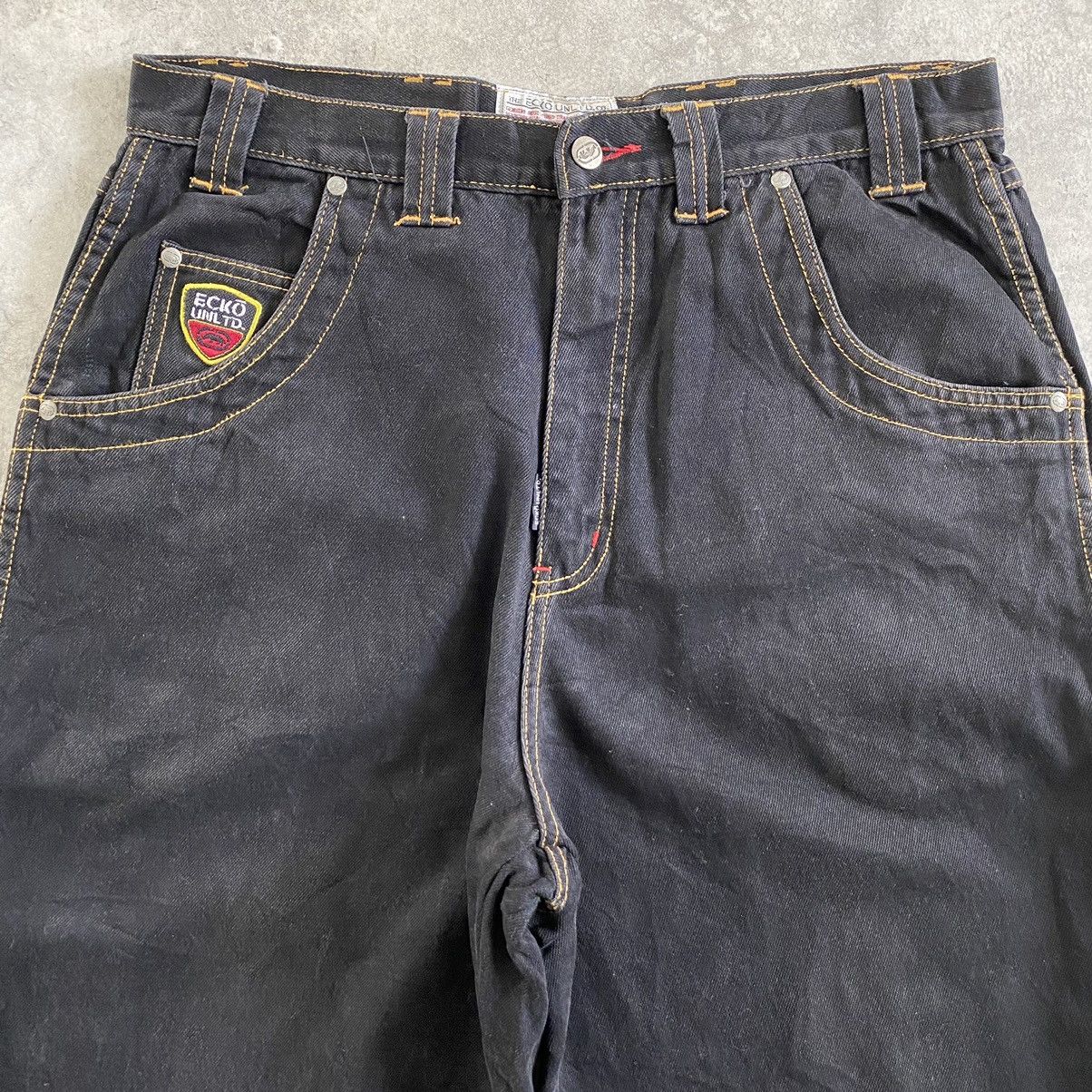 Ecko Unltd. Vintage ECKO UNILTD Carpenter Baggy Work Denim Size US 34 / EU 50 - 7 Thumbnail