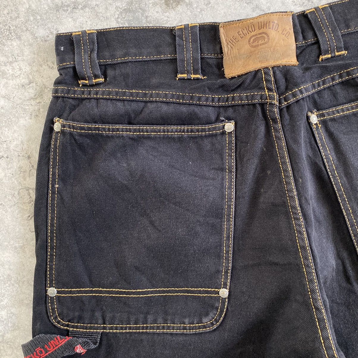 Ecko Unltd. Vintage ECKO UNILTD Carpenter Baggy Work Denim Size US 34 / EU 50 - 19 Thumbnail