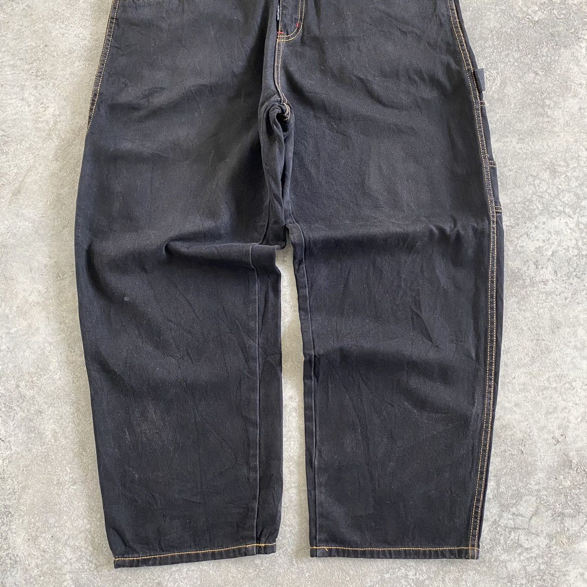 Ecko Unltd. Vintage ECKO UNILTD Carpenter Baggy Work Denim Size US 34 / EU 50 - 5 Thumbnail