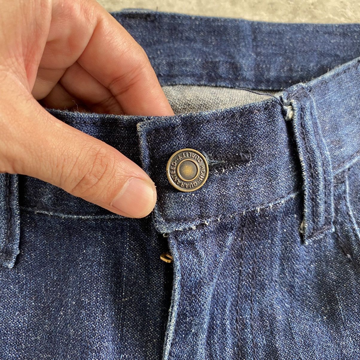 Japanese Brand Vomanie Printed Embroidery Sukajan Denim Jeans Size US 31 - 9 Thumbnail