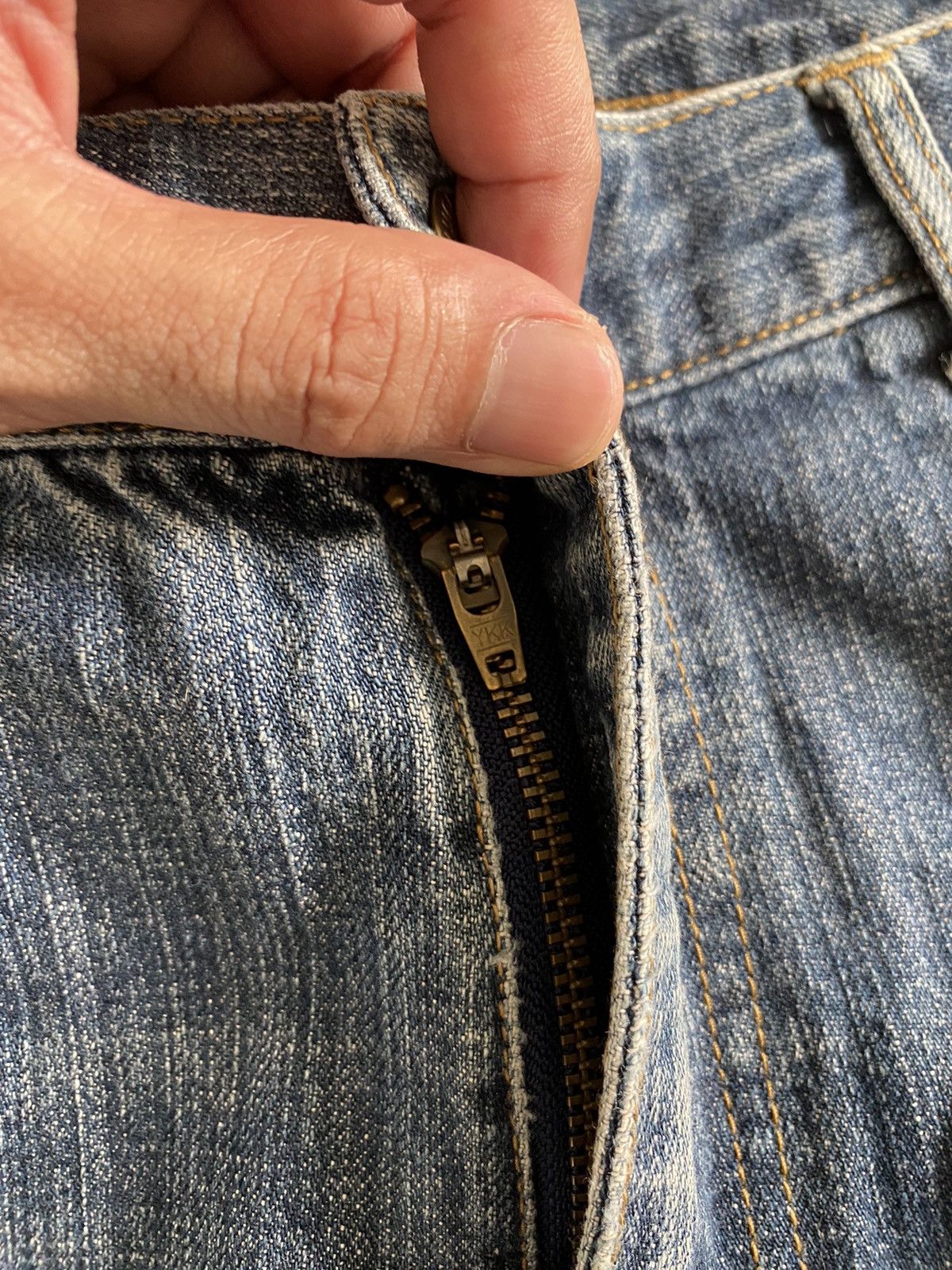 Karakuri Tamashii Karakuri Tamashii Embroidery Sukajan Denim Jeans Size US 34 / EU 50 - 12 Thumbnail