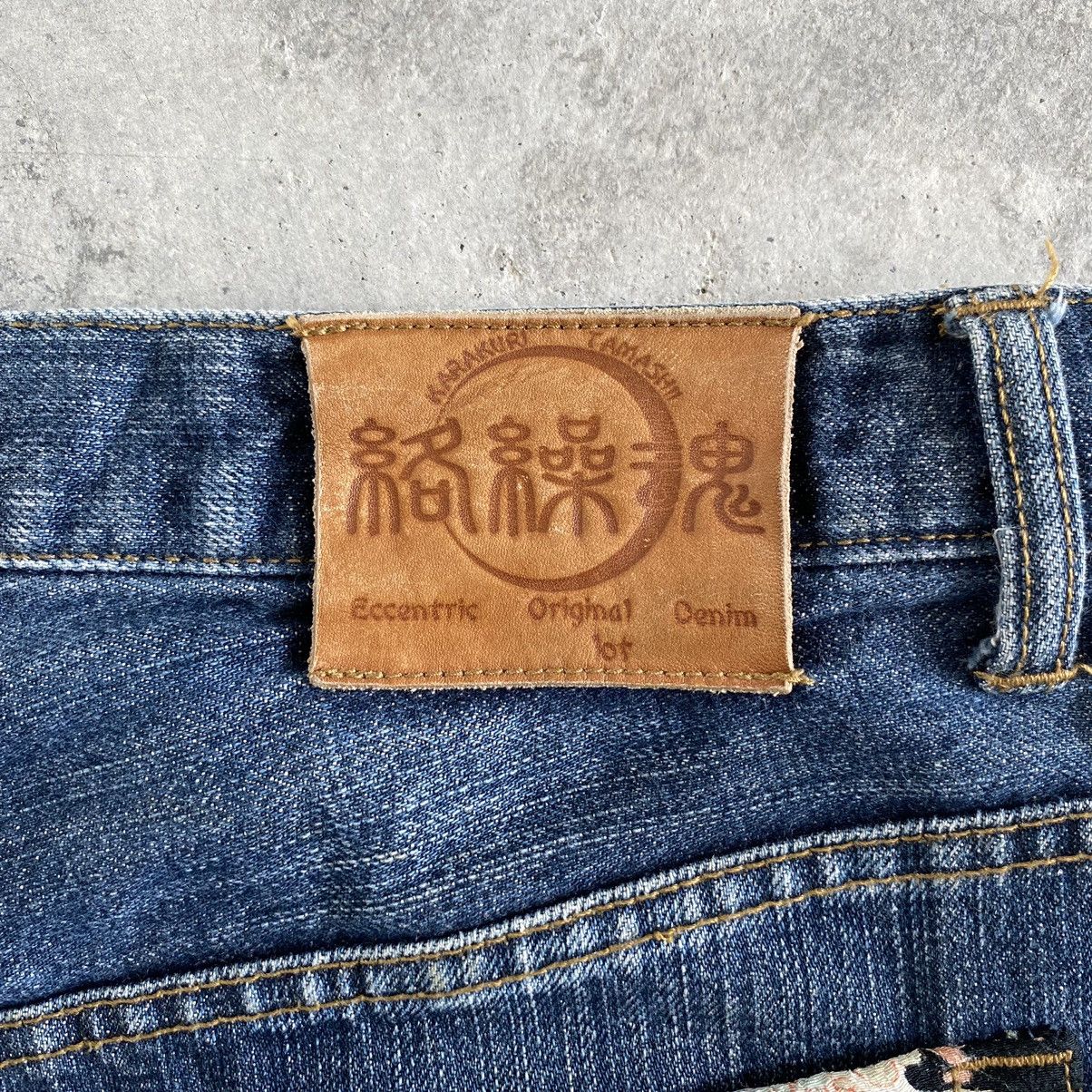 Karakuri Tamashii Karakuri Tamashii Embroidery Sukajan Denim Jeans Size US 34 / EU 50 - 21 Thumbnail