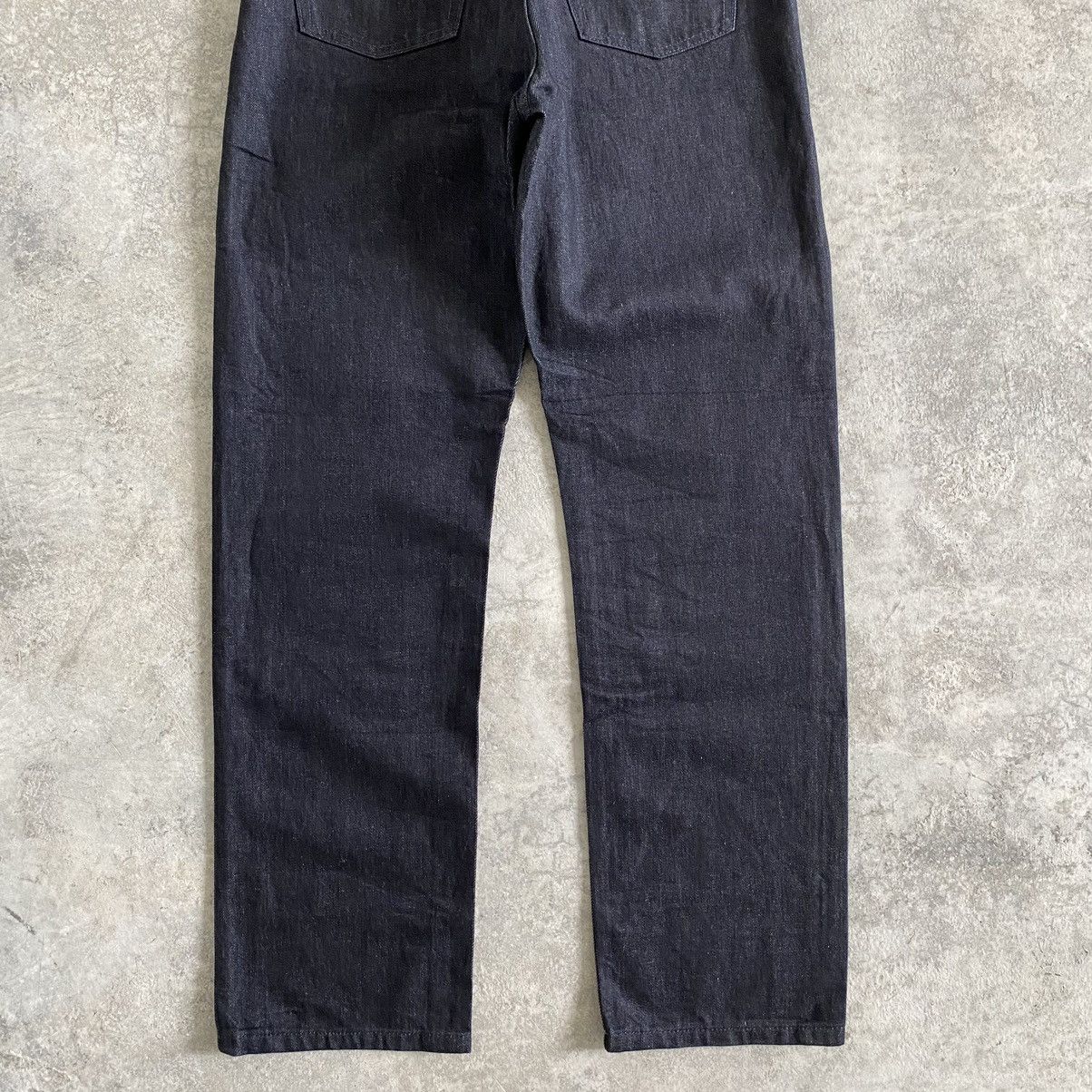 Helmut Lang × Uniqlo Helmut Lang X Uniqlo Classic Cut Black Denim Jeans Size US 31 - 14 Thumbnail