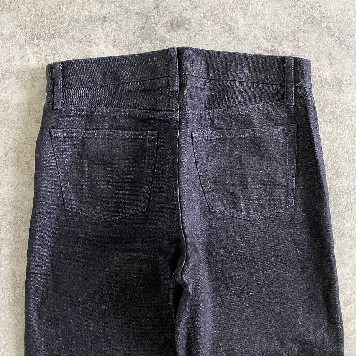 Helmut Lang × Uniqlo Helmut Lang X Uniqlo Classic Cut Black Denim Jeans Size US 31 - 16 Thumbnail