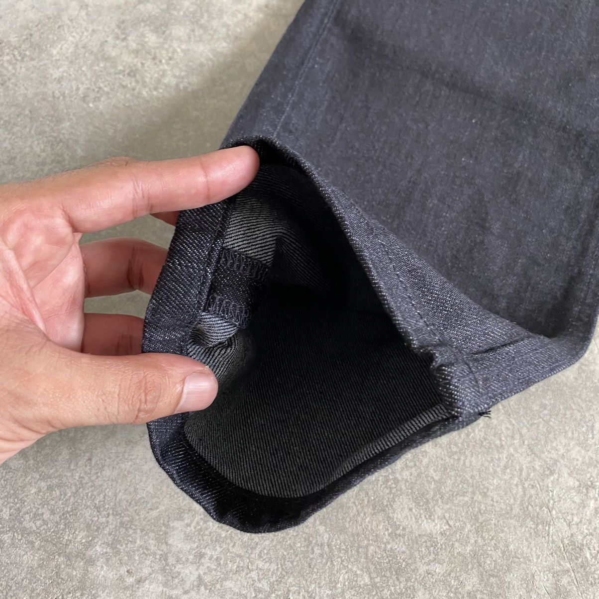 Helmut Lang × Uniqlo Helmut Lang X Uniqlo Classic Cut Black Denim Jeans Size US 31 - 7 Thumbnail