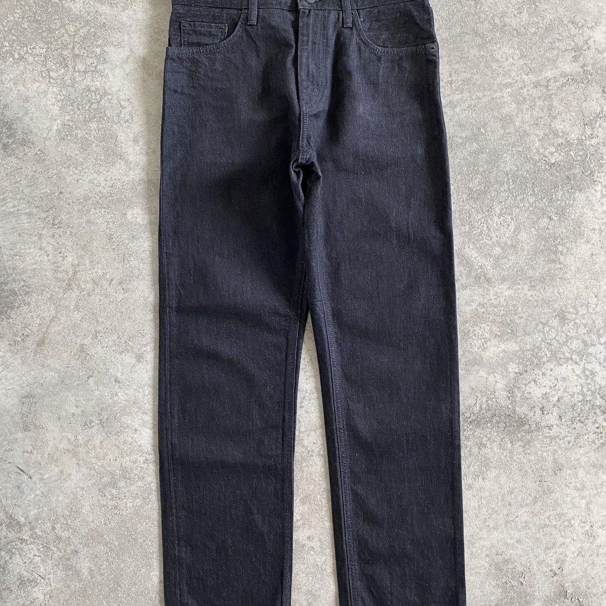 Helmut Lang × Uniqlo Helmut Lang X Uniqlo Classic Cut Black Denim Jeans Size US 31 - 5 Thumbnail