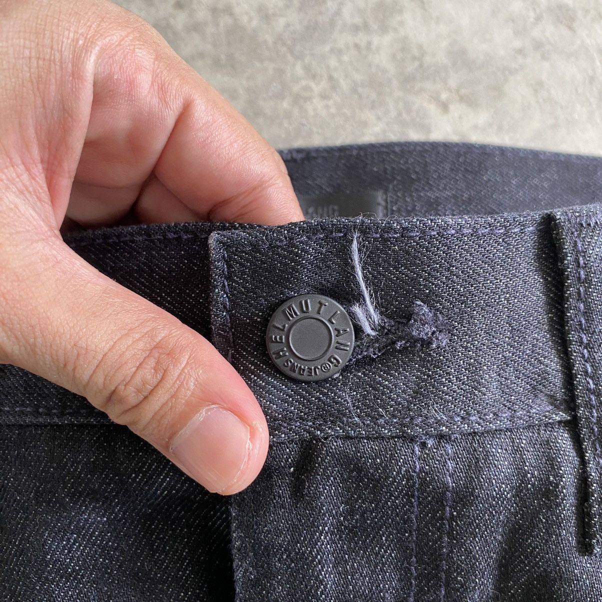 Helmut Lang × Uniqlo Helmut Lang X Uniqlo Classic Cut Black Denim Jeans Size US 31 - 2 Thumbnail