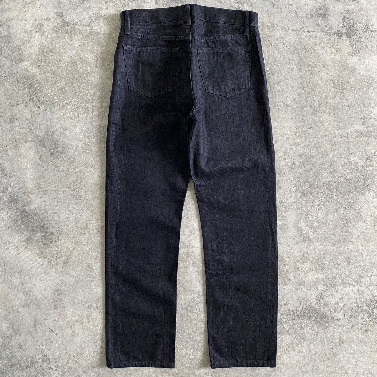 Helmut Lang × Uniqlo Helmut Lang X Uniqlo Classic Cut Black Denim Jeans Size US 31 - 12 Thumbnail