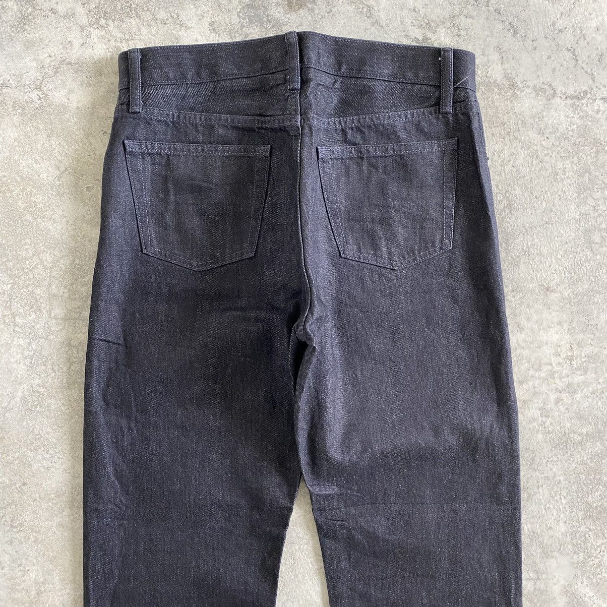 Helmut Lang × Uniqlo Helmut Lang X Uniqlo Classic Cut Black Denim Jeans Size US 31 - 13 Thumbnail