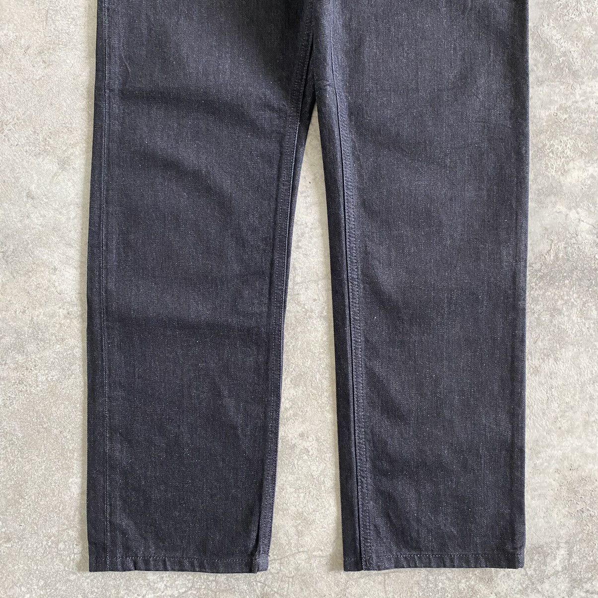 Helmut Lang × Uniqlo Helmut Lang X Uniqlo Classic Cut Black Denim Jeans Size US 31 - 6 Thumbnail