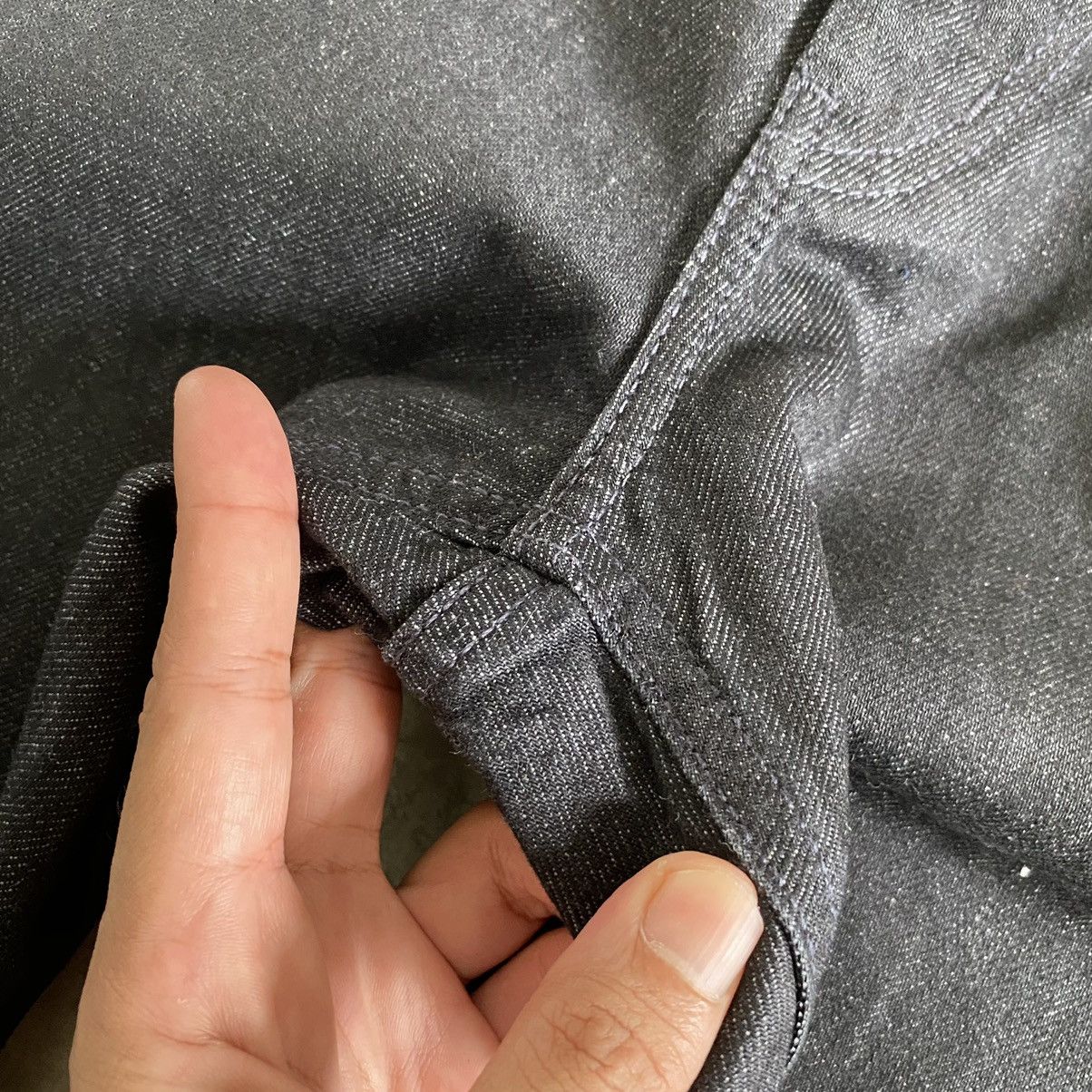 Helmut Lang × Uniqlo Helmut Lang X Uniqlo Classic Cut Black Denim Jeans Size US 31 - 10 Thumbnail