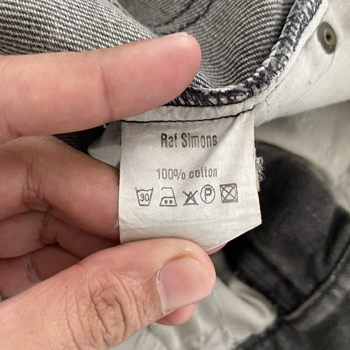 Raf Simons Raf Simons AW03/04 Closer Denim Jeans Size US 32 / EU 48 - 23 Thumbnail