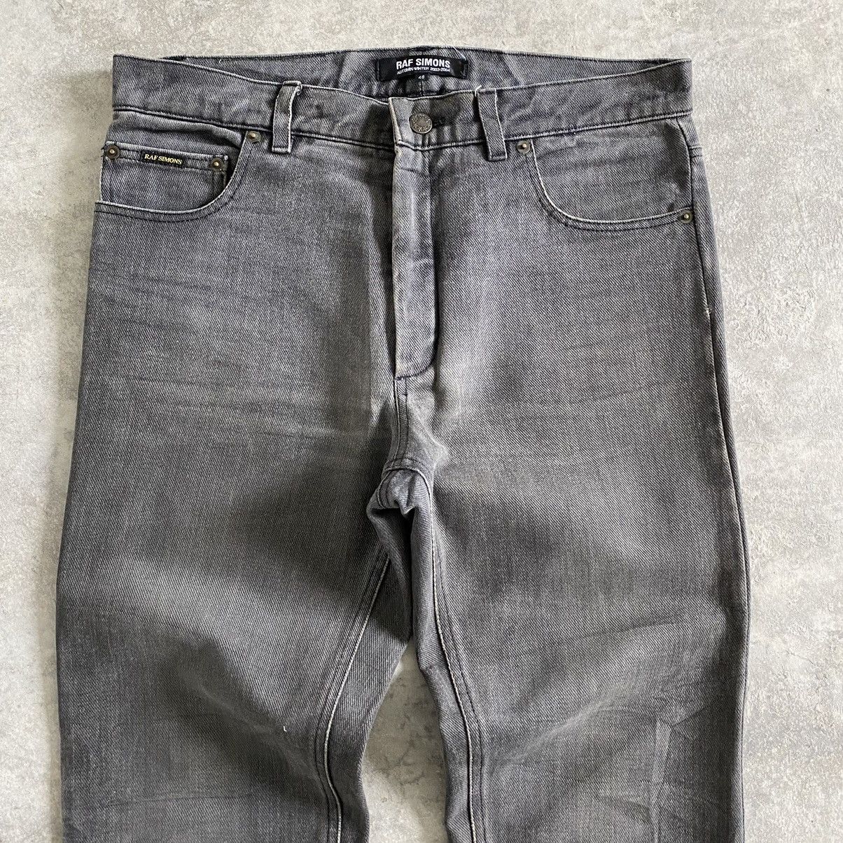 Raf Simons Raf Simons AW03/04 Closer Denim Jeans Size US 32 / EU 48 - 8 Thumbnail