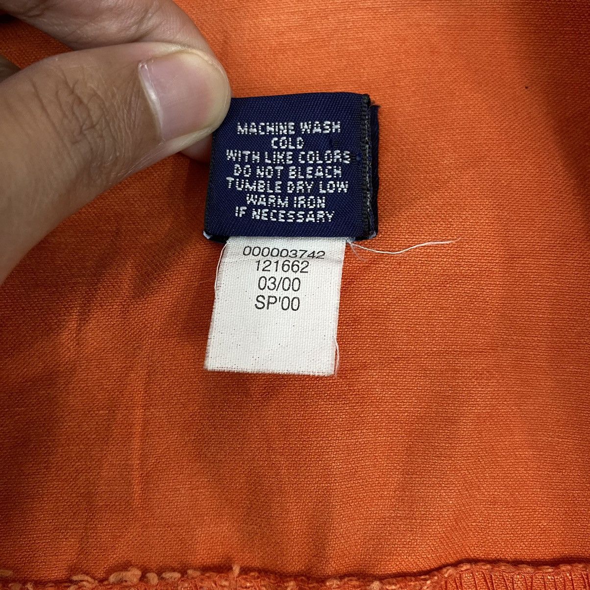 Gap Vintage GAP Pocket Crop Top Orange Jeans Jacket Size US XS / EU 42 / 0 - 6 Thumbnail