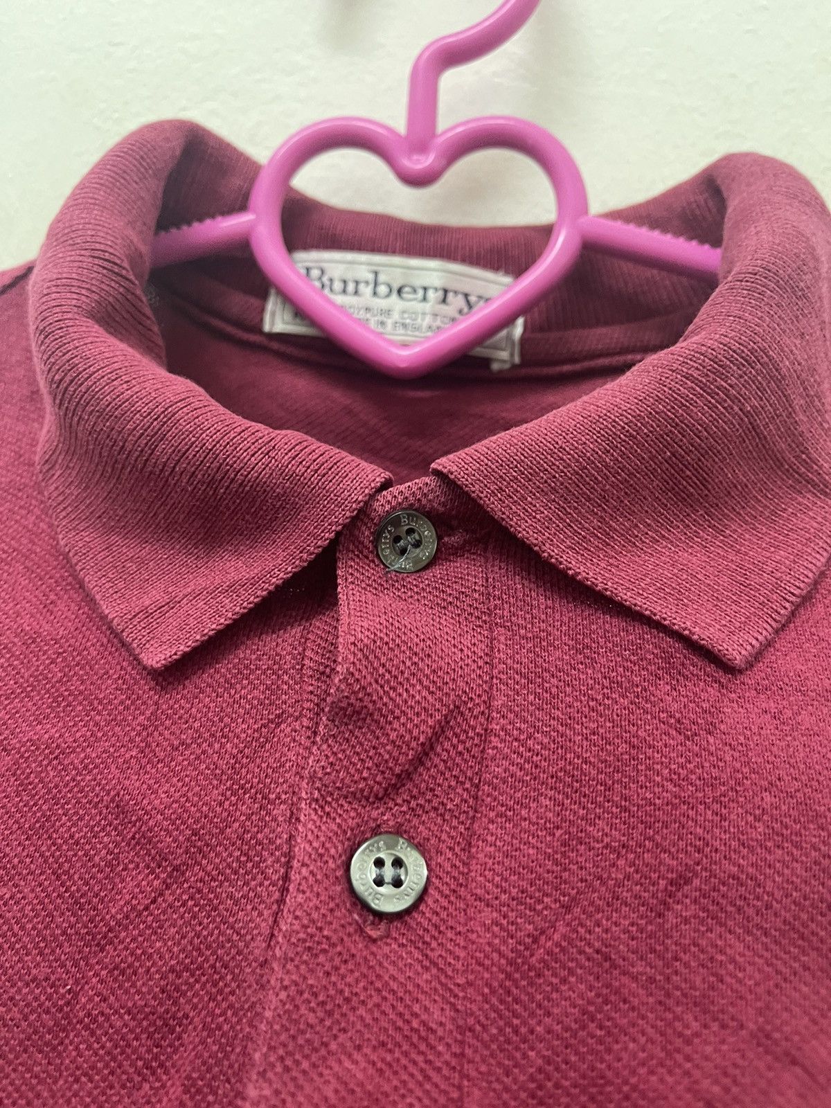 Burberry Rare Vintage BURBERRYS Long Sleeve Polo Size US M / EU 48-50 / 2 - 3 Thumbnail
