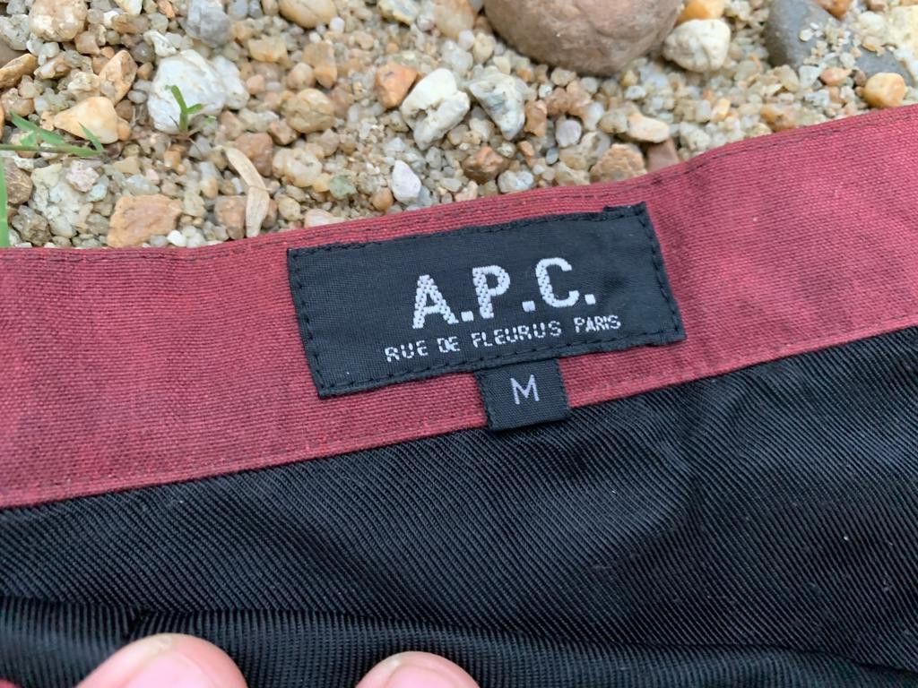 A.P.C. × Vintage A. P. C mini Skirt faded maroon Size 29" - 6 Thumbnail