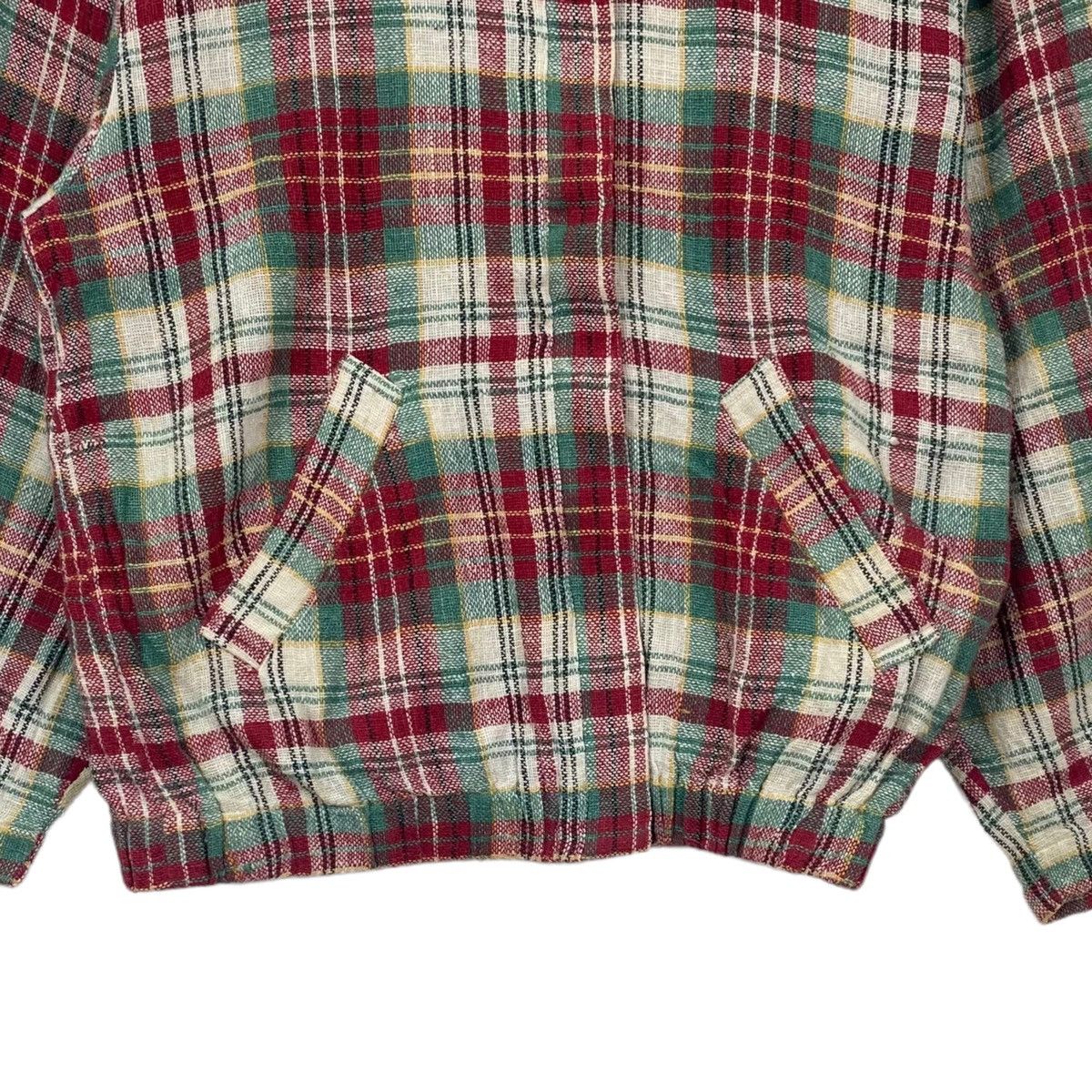 Japanese Brand MACPHEE TOMORROWLAND Japanese Brand Check Red Jacket Size US M / EU 48-50 / 2 - 3 Thumbnail