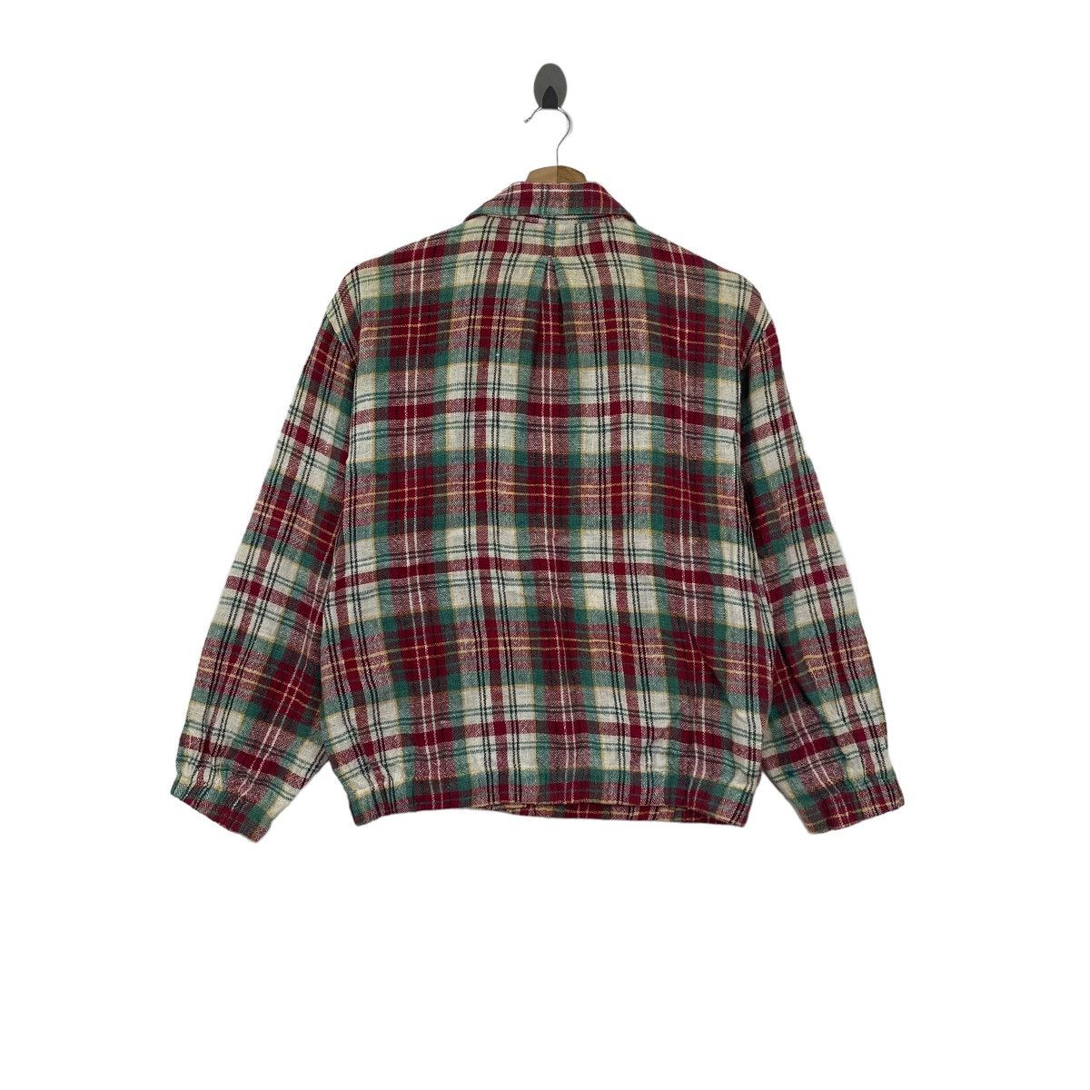 Japanese Brand MACPHEE TOMORROWLAND Japanese Brand Check Red Jacket Size US M / EU 48-50 / 2 - 7 Thumbnail