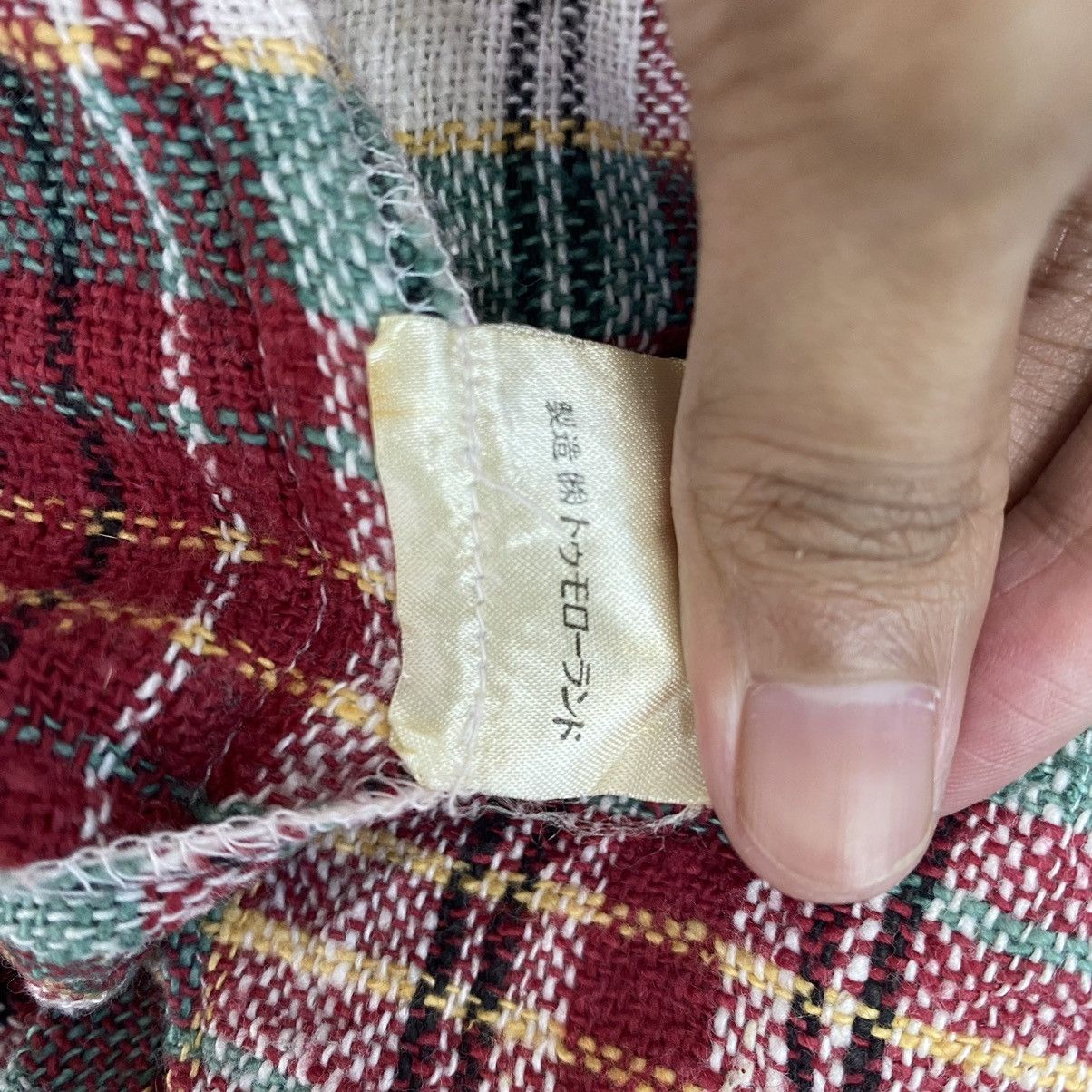 Japanese Brand MACPHEE TOMORROWLAND Japanese Brand Check Red Jacket Size US M / EU 48-50 / 2 - 6 Thumbnail