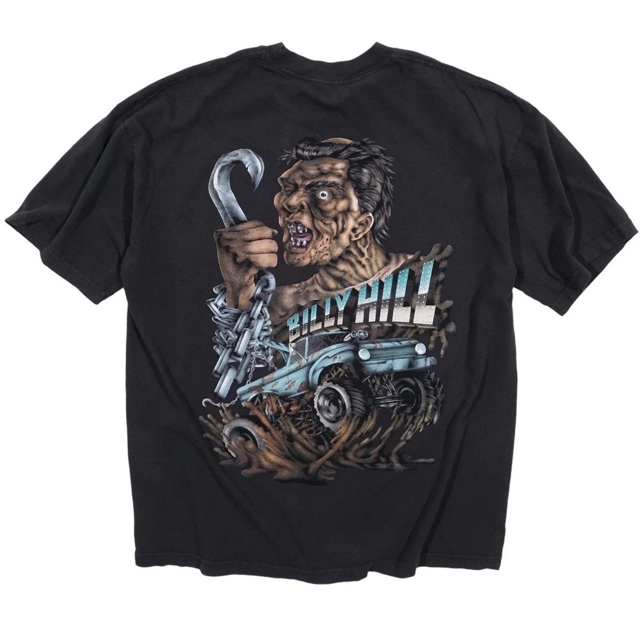 image of Billy Hill Hook Tee in Black, Men's (Size 2XL)