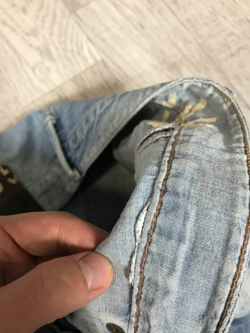 G-Star G Star Raw vintage distressed denim jeans Size US 34 / EU 50 - 8 Thumbnail