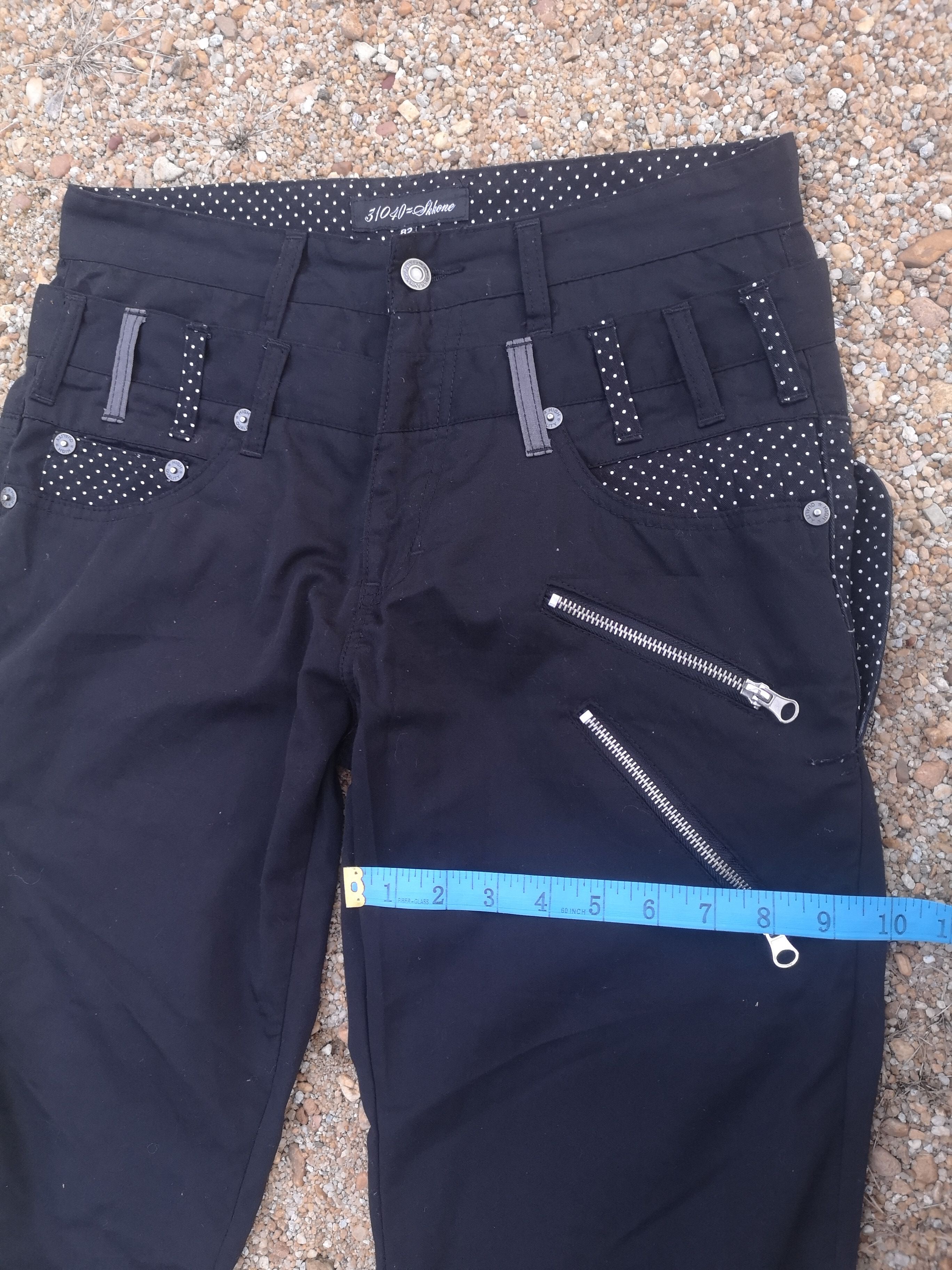Japanese Brand Double Waist straight cut Pants Size US 31 - 13 Thumbnail
