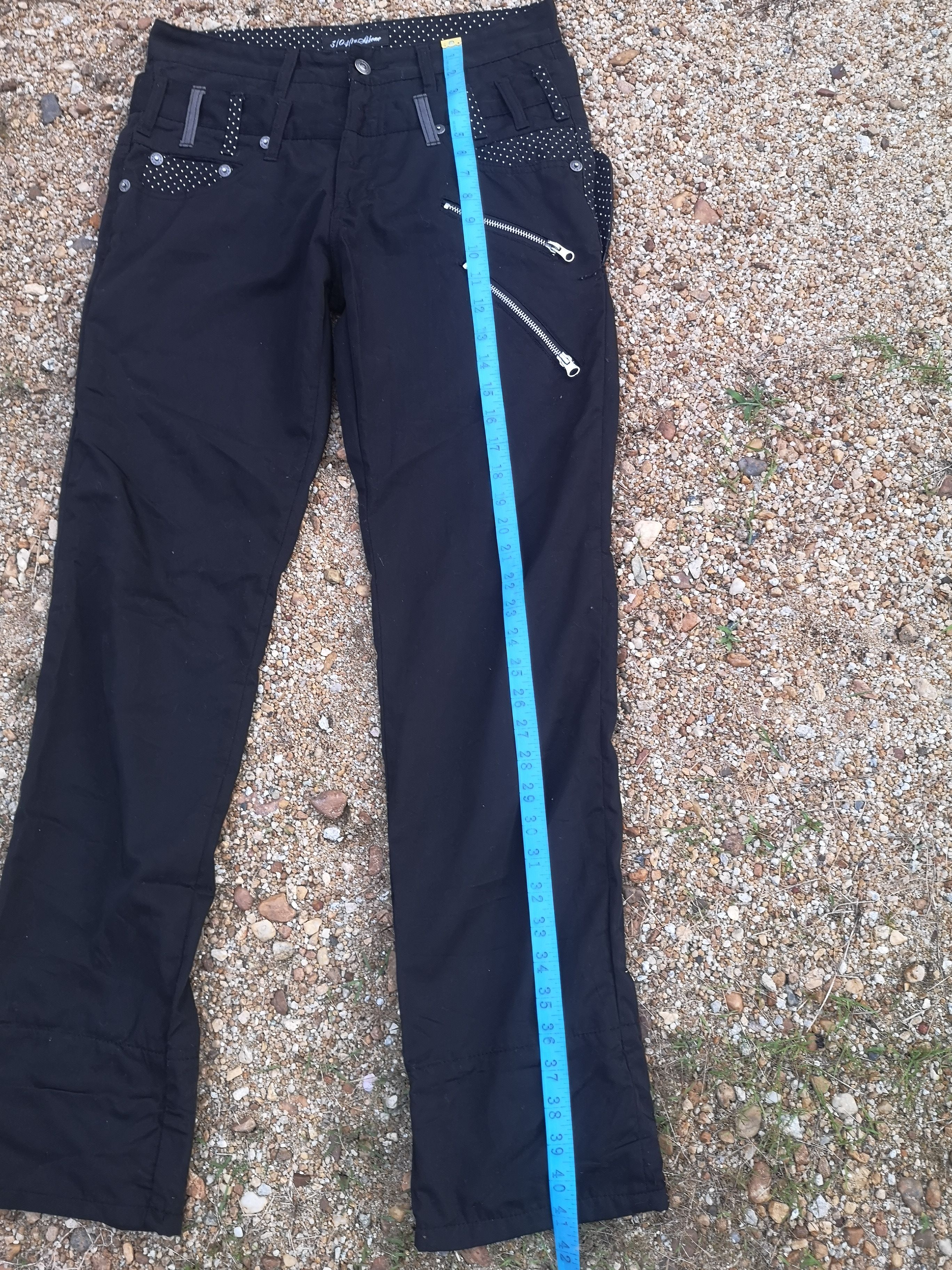 Japanese Brand Double Waist straight cut Pants Size US 31 - 11 Thumbnail