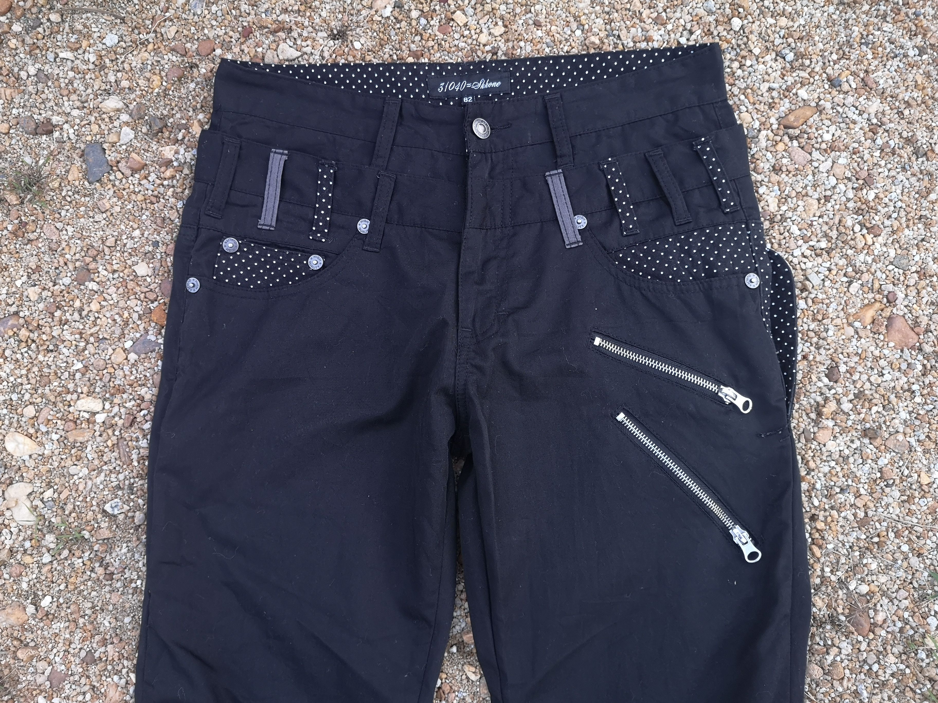 Japanese Brand Double Waist straight cut Pants Size US 31 - 3 Thumbnail