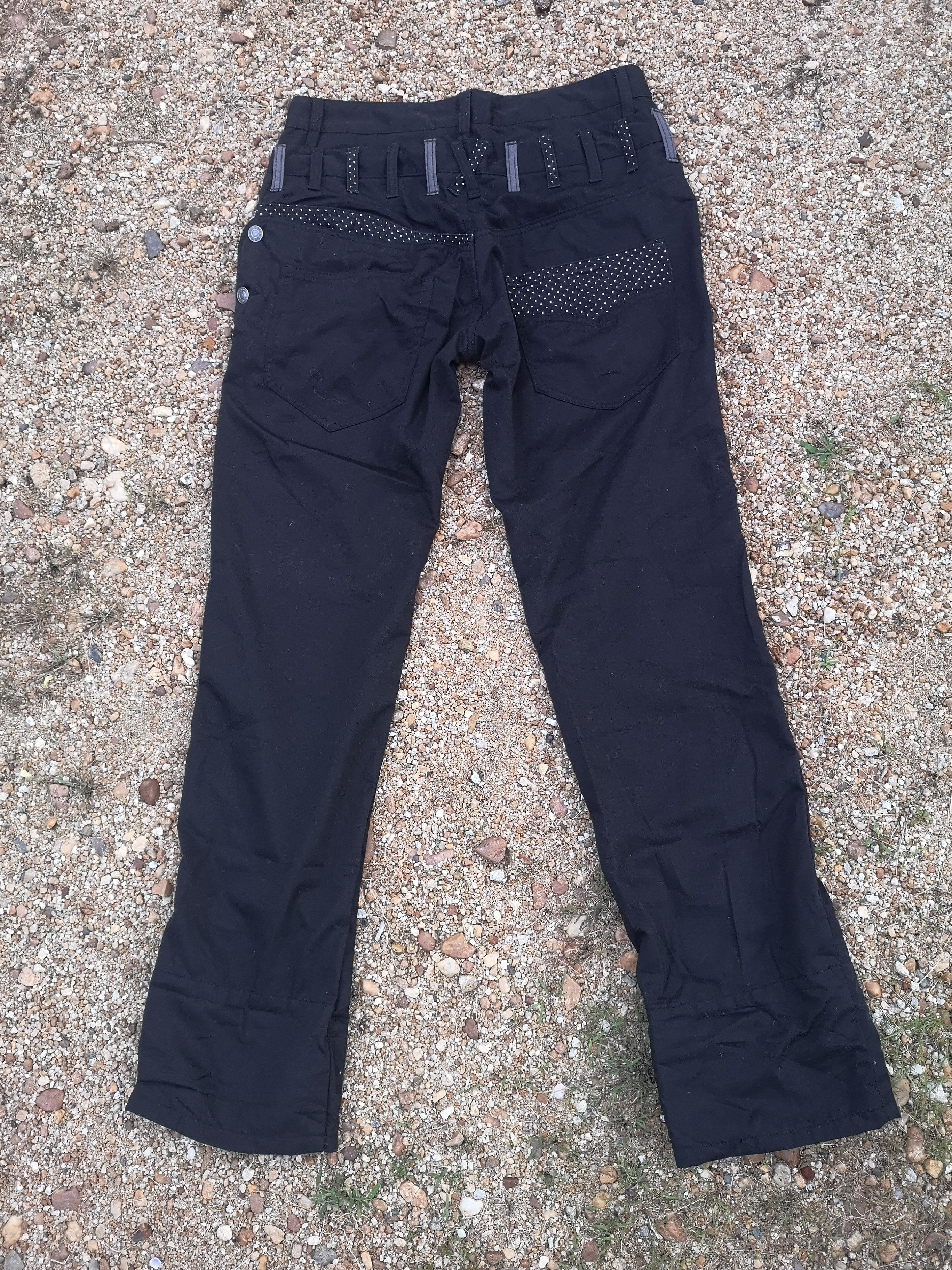 Japanese Brand Double Waist straight cut Pants Size US 31 - 2 Thumbnail