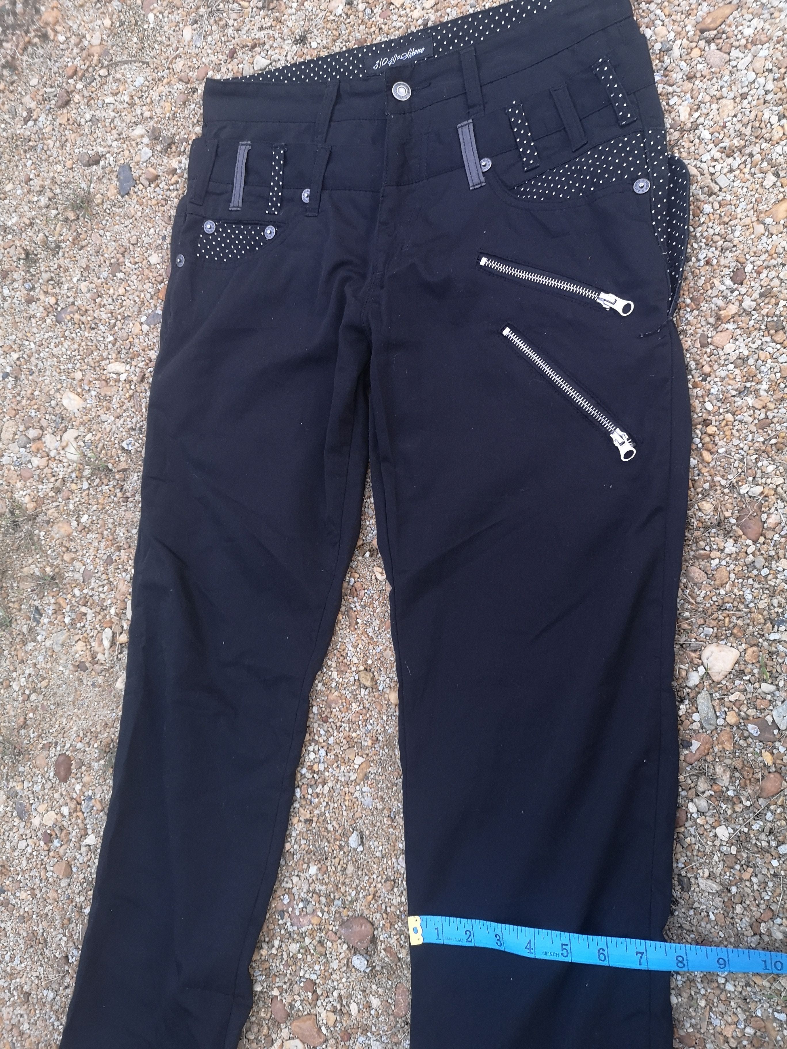 Japanese Brand Double Waist straight cut Pants Size US 31 - 16 Thumbnail