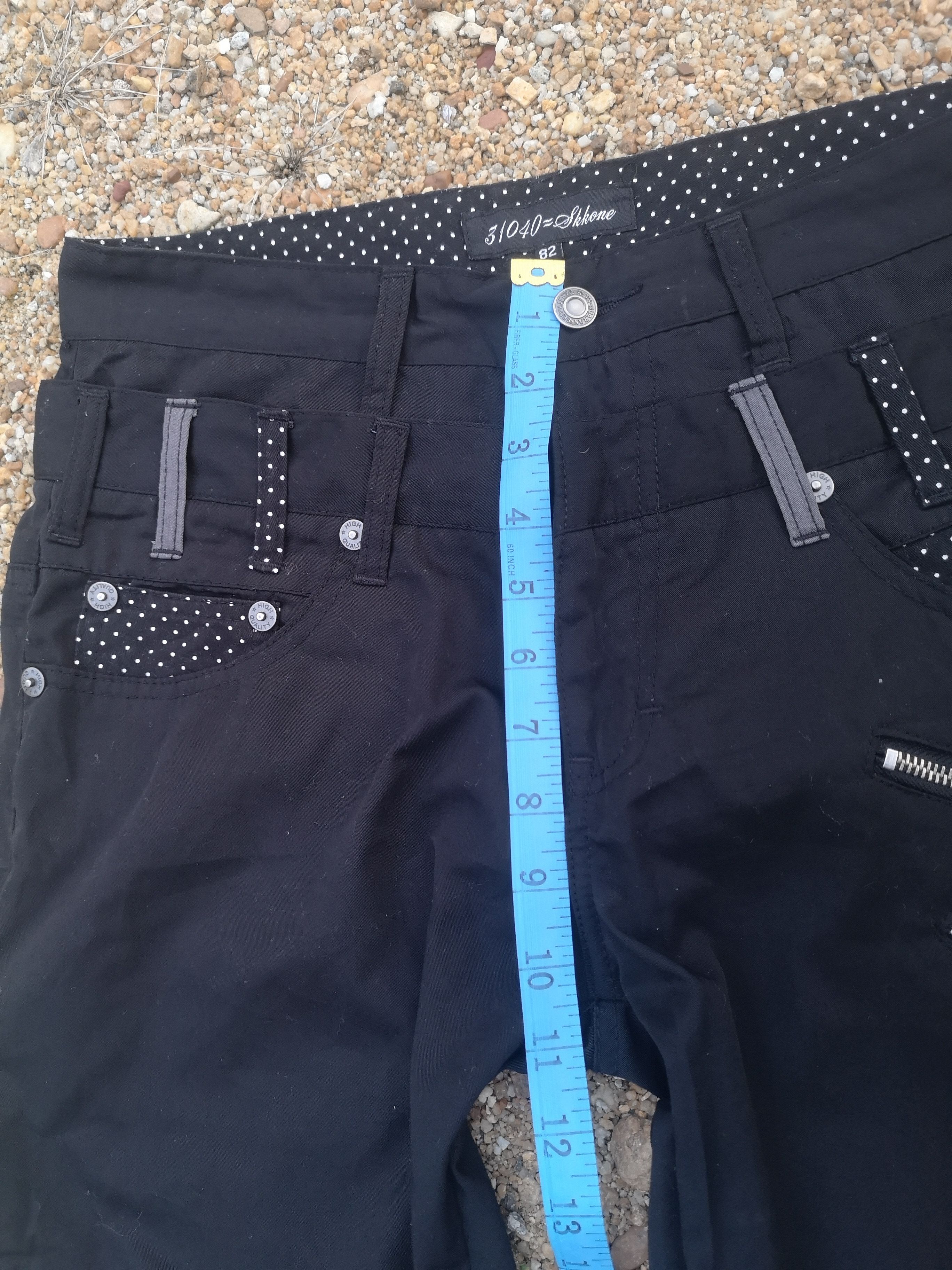 Japanese Brand Double Waist straight cut Pants Size US 31 - 14 Thumbnail