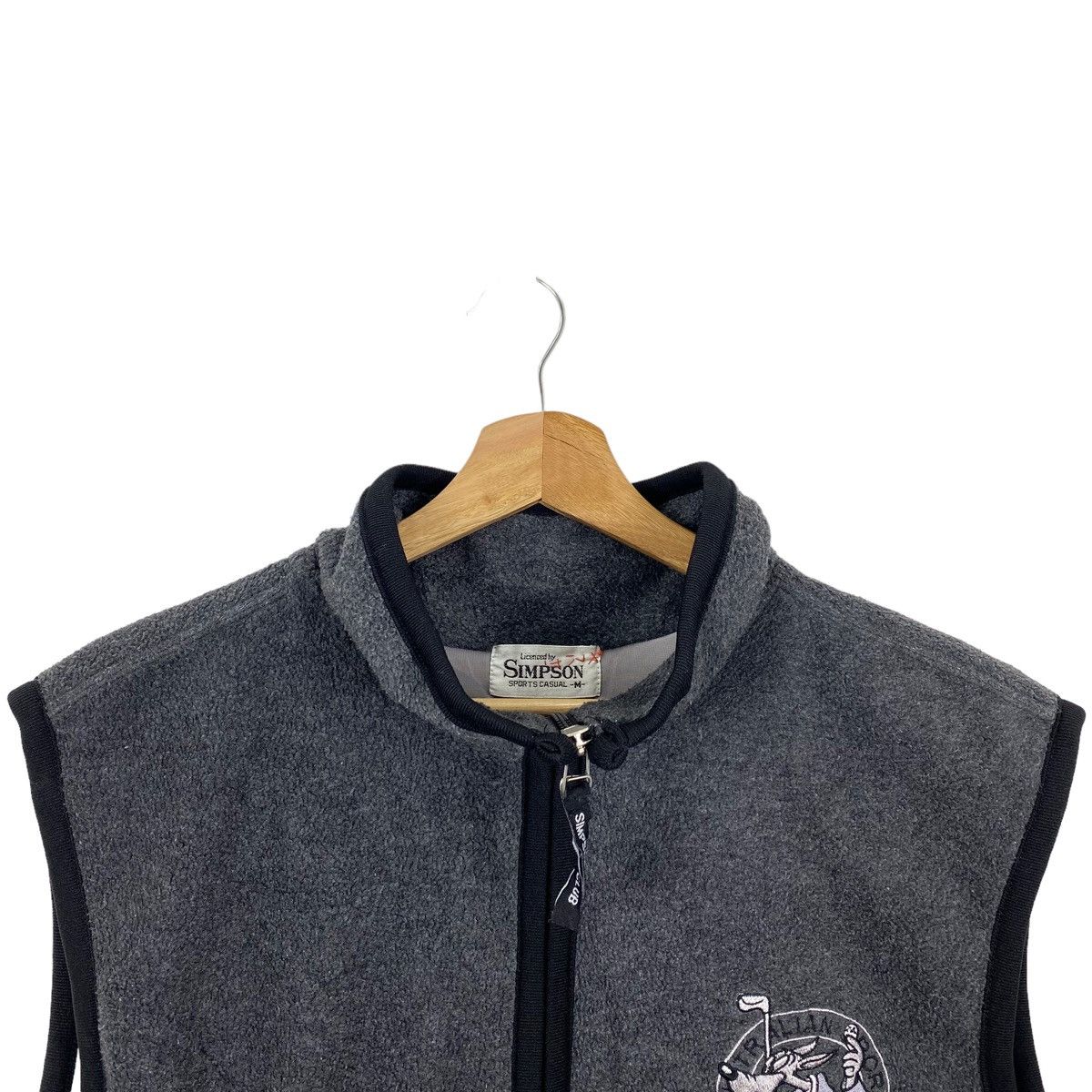 The Simpsons SIMPSON CLUB Australian Sports Golf Embroidered Brand Vest Size US M / EU 48-50 / 2 - 4 Thumbnail