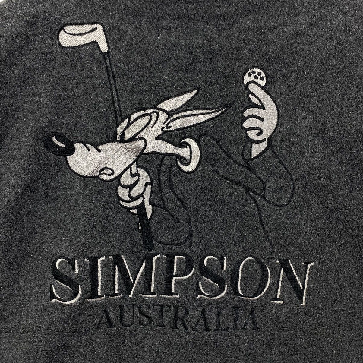 The Simpsons SIMPSON CLUB Australian Sports Golf Embroidered Brand Vest Size US M / EU 48-50 / 2 - 2 Thumbnail