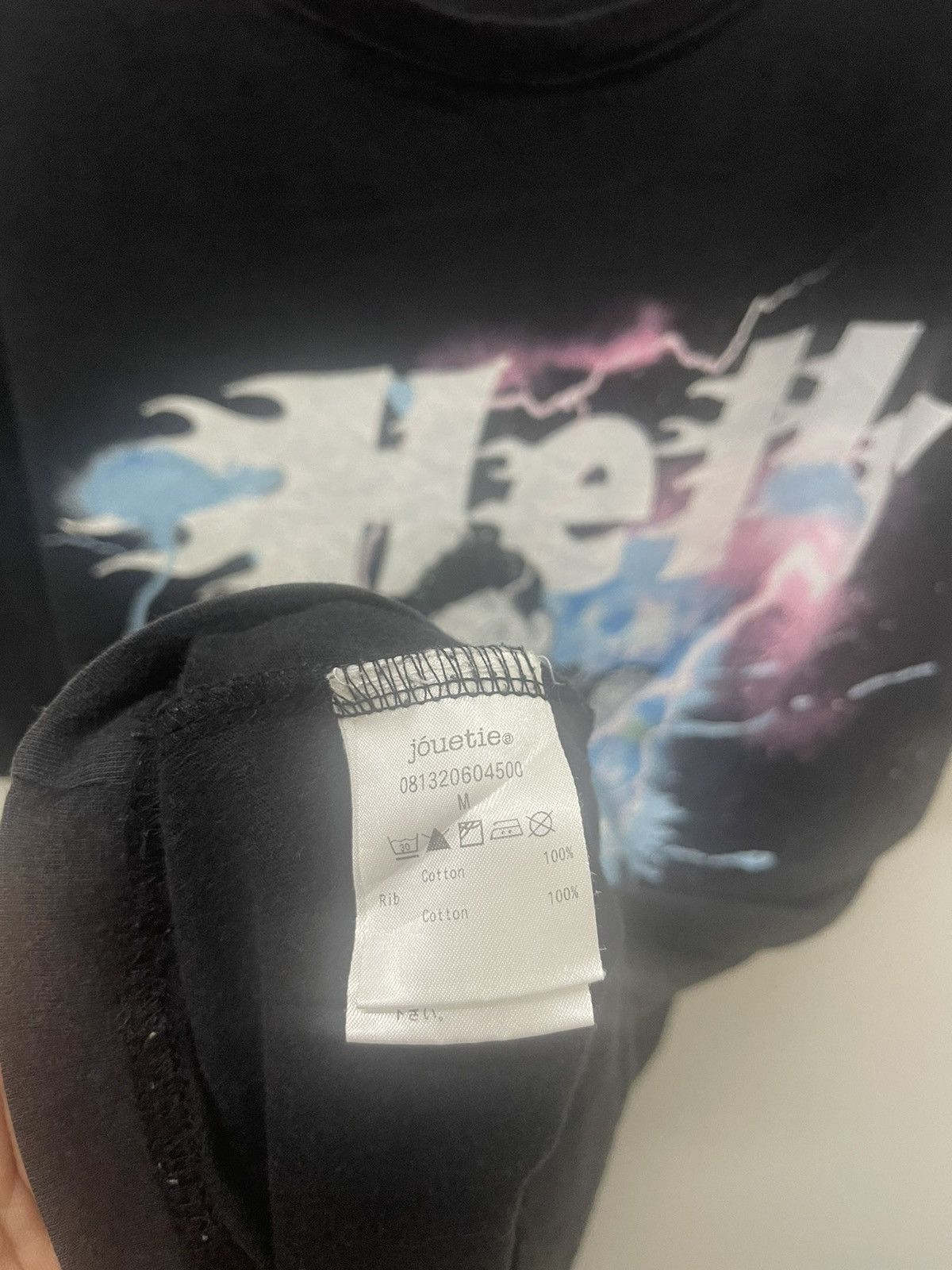 Japanese Brand Rare Vintage JOUETIE Hells Deserves Seditionaries Punk Tee Size US M / EU 48-50 / 2 - 4 Thumbnail