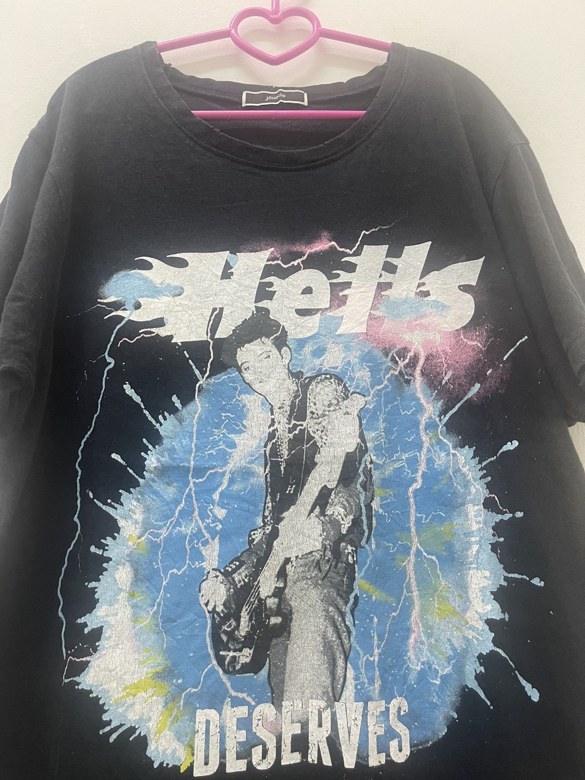 Japanese Brand Rare Vintage JOUETIE Hells Deserves Seditionaries Punk Tee Size US M / EU 48-50 / 2 - 2 Thumbnail