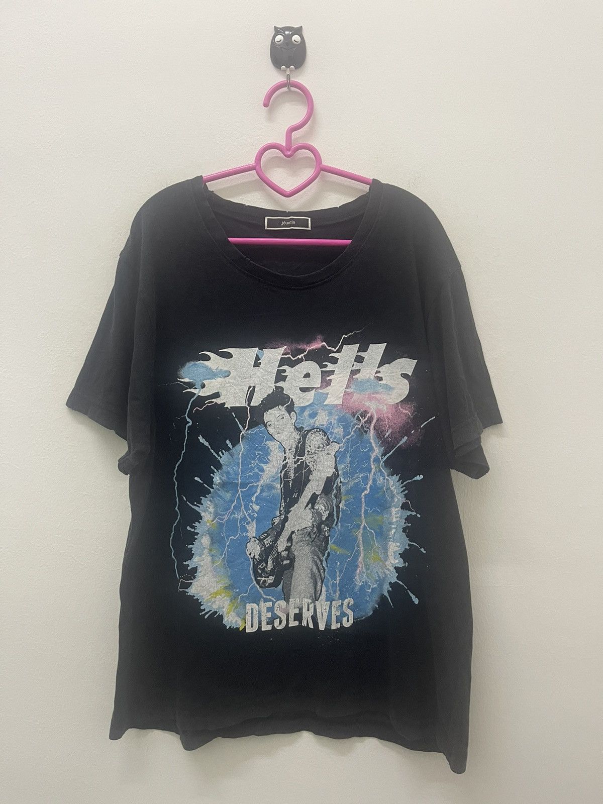 Rare Vintage JOUETIE Hells Deserves Seditionaries Punk Tee
